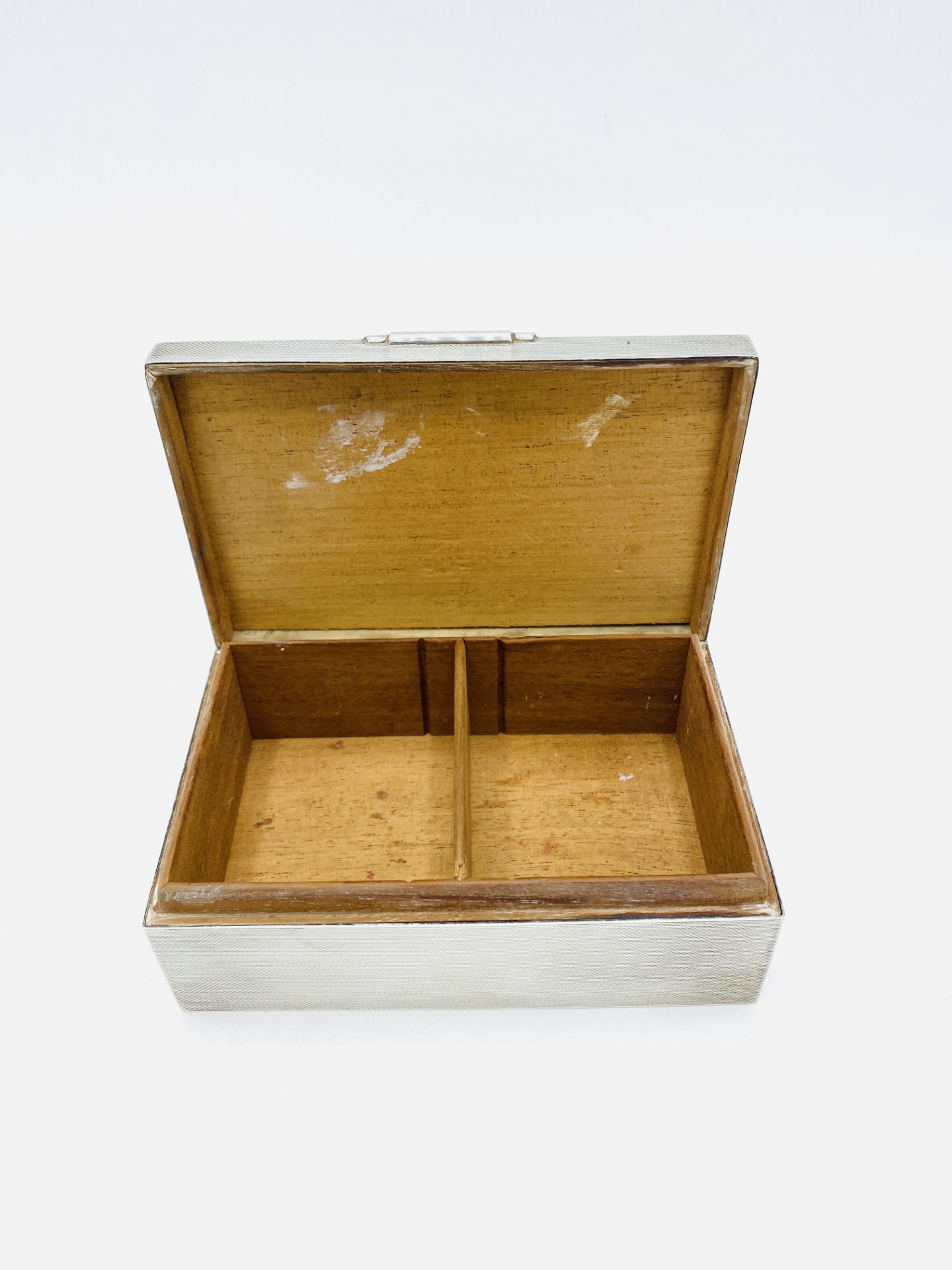 Silver cigarette box, 1964 - Image 6 of 6