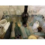 26 Victorian and Edwardian bottles plus three Georgian bottles