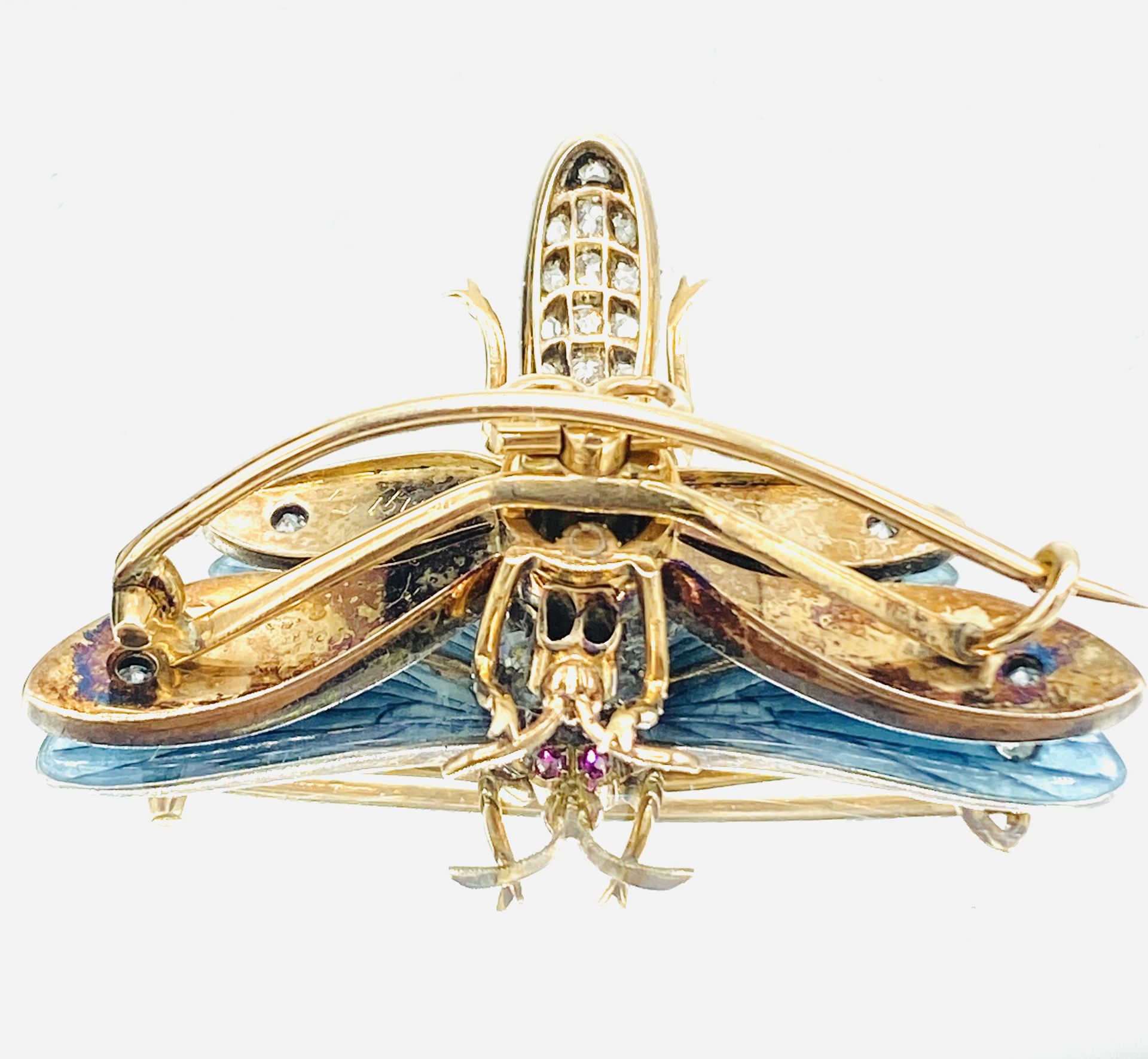 Gold insect brooch - Bild 3 aus 3