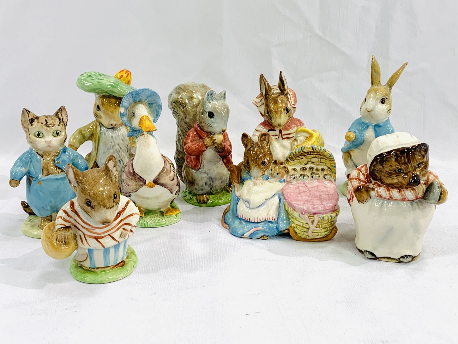 Nine Beswick Beatrix Potter figures - Image 2 of 4