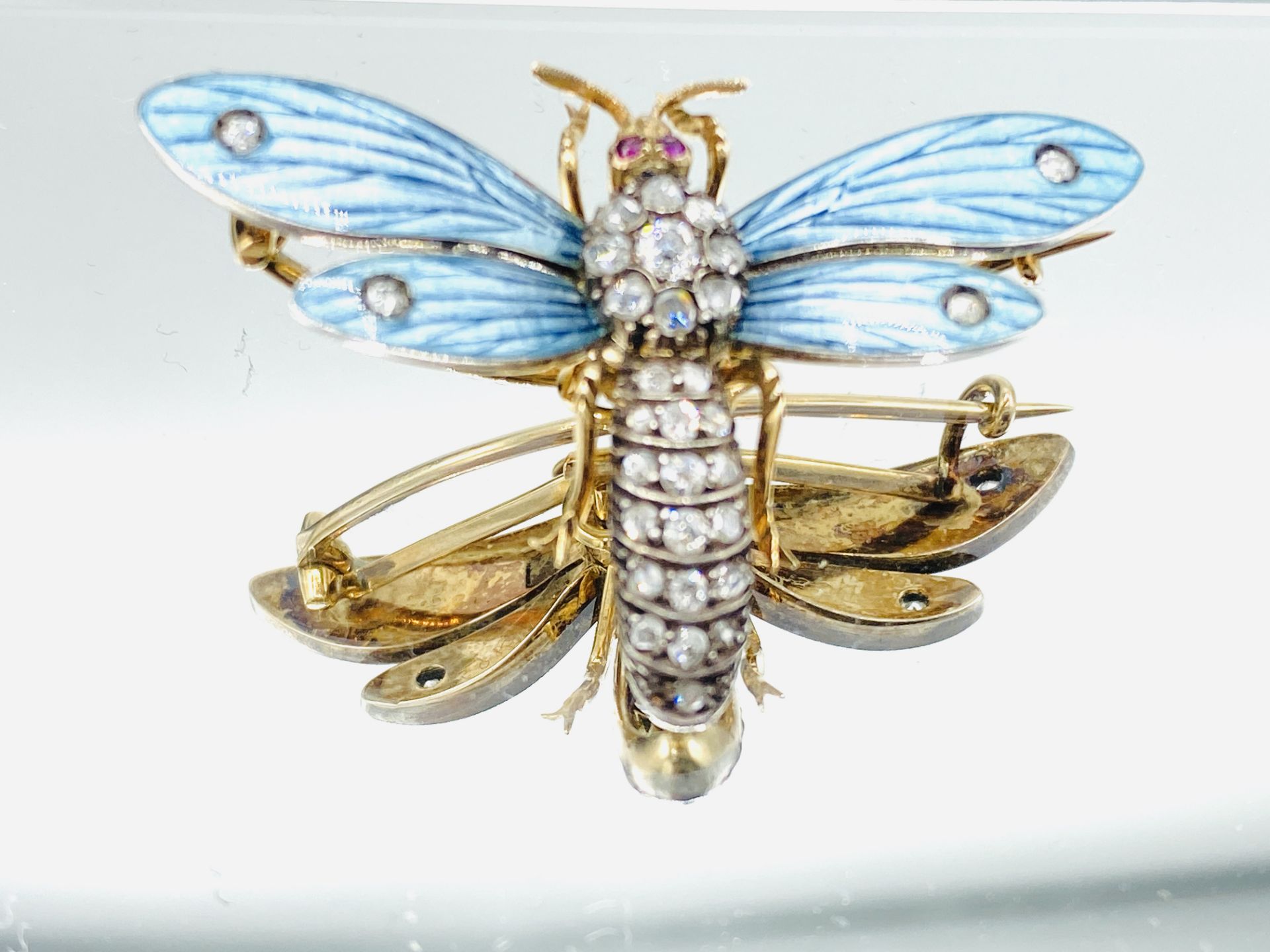 Gold insect brooch - Bild 2 aus 3