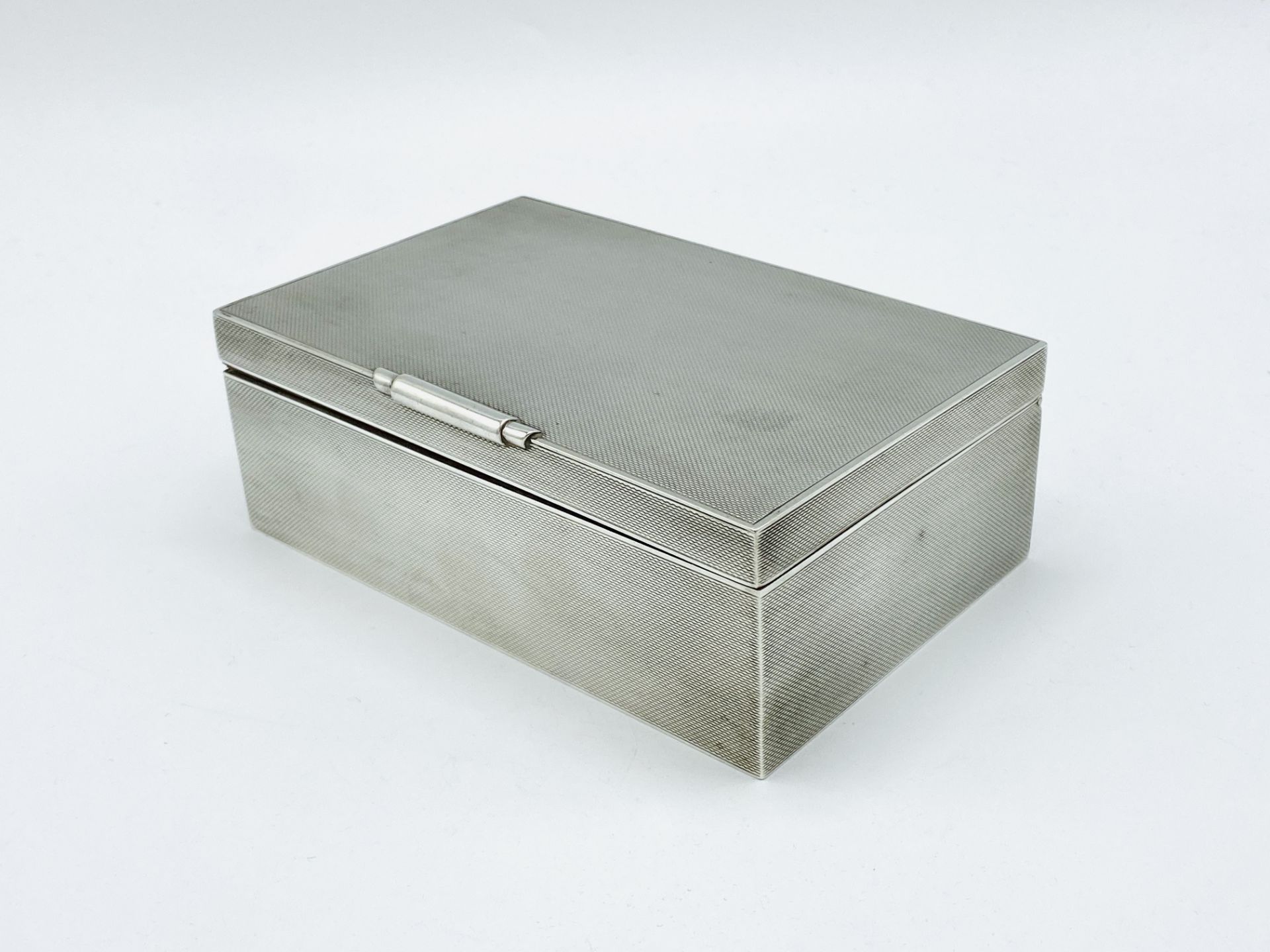 Silver cigarette box, 1964 - Image 3 of 6