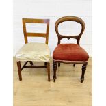 Two dining chairs