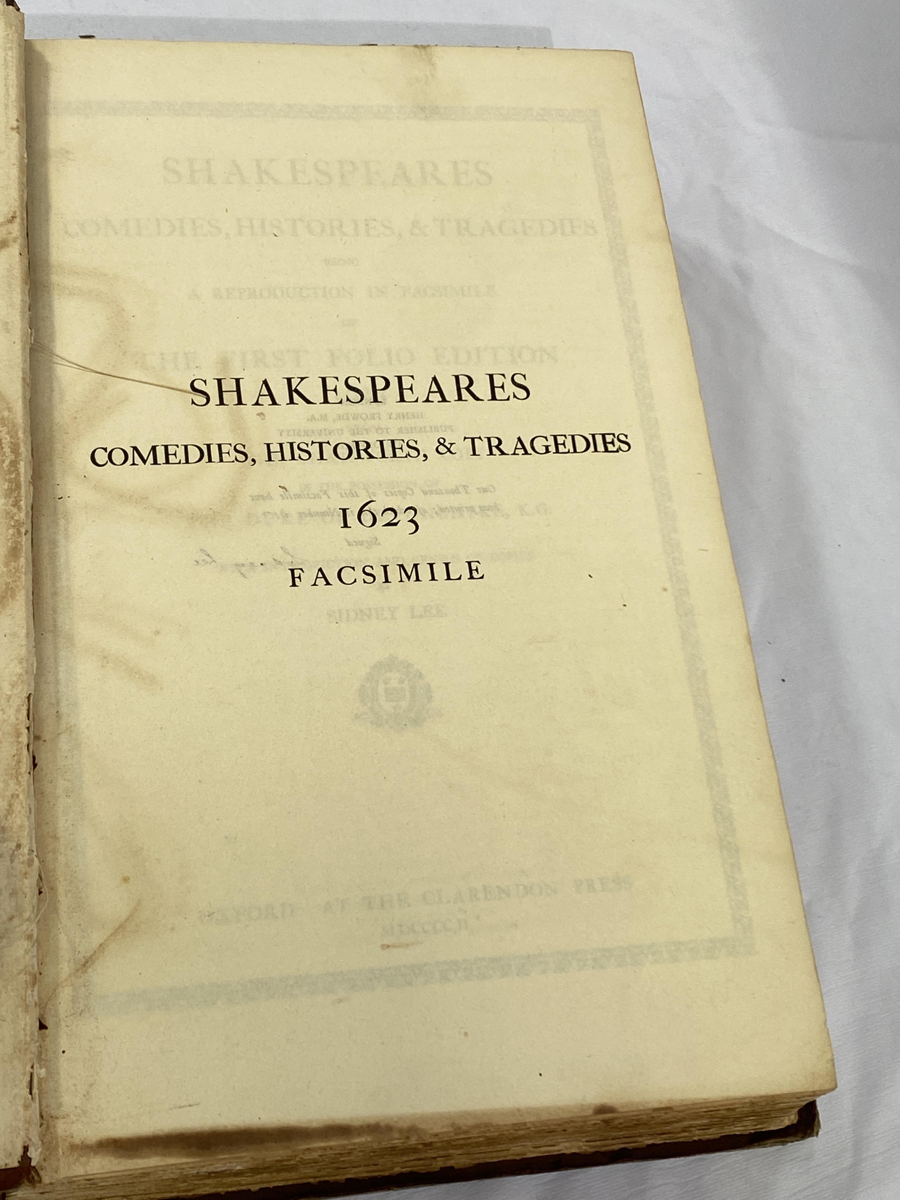 Limited Edition facsimile copy of 'Shakespeare's 1st folio edition 1623' - Image 4 of 6