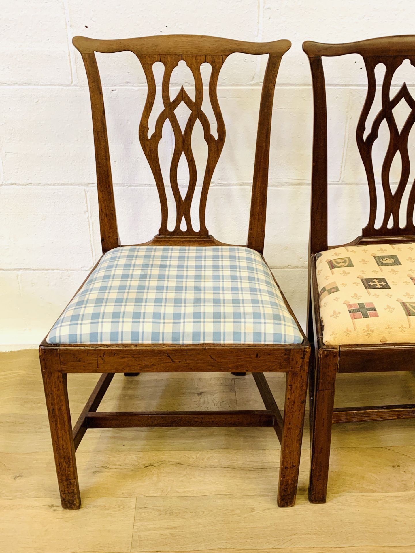 Three mahogany dining chairs - Image 6 of 6