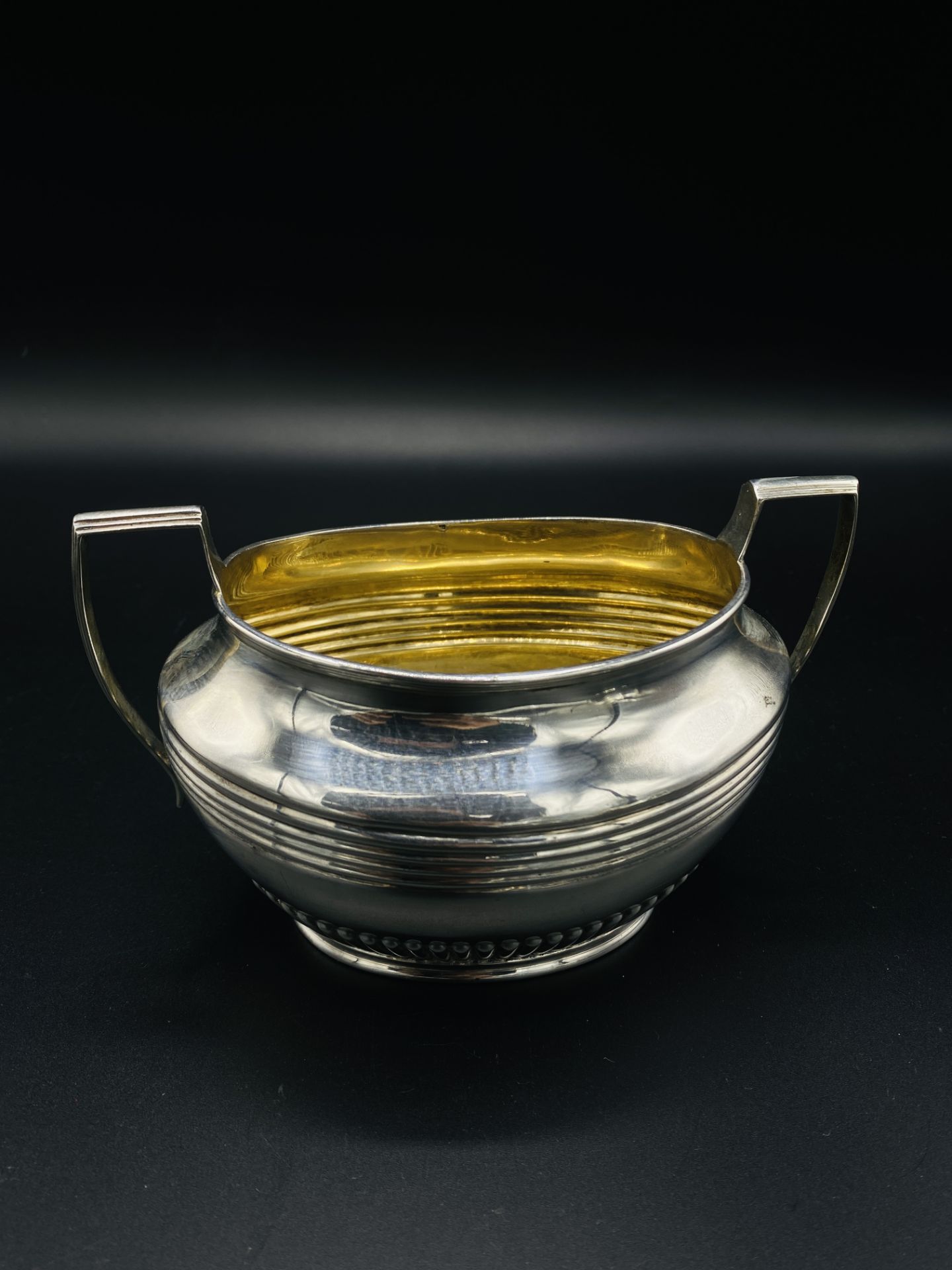 Silver tea and coffee service by Henry Stratford, hallmarked Sheffield 1898/9 - Image 11 of 14