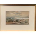 A. Pergot - framed and glazed watercolour