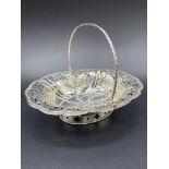 George III silver fruit basket 1769