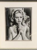 Signed photograph of Brigitte Bardot