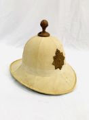 A Royal Marines Bandsman's Ball Top Helmet