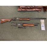 Remington 12-bore semi-automatic shotgun. Shotgun licence is required to possess this gun.