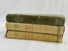 JRR Tolkien, three volumes of The Lord of The Rings