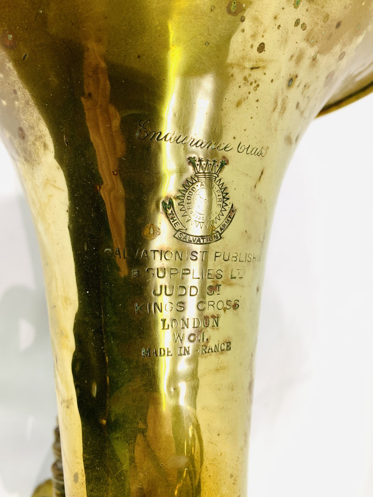 A brass tuba - Image 3 of 5