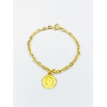 18ct gold bracelet