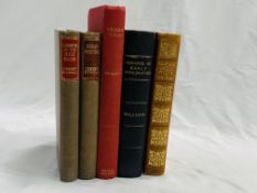 Collection of books including Broken Thread, and two volumes of Osbert Sitwell's autobiography