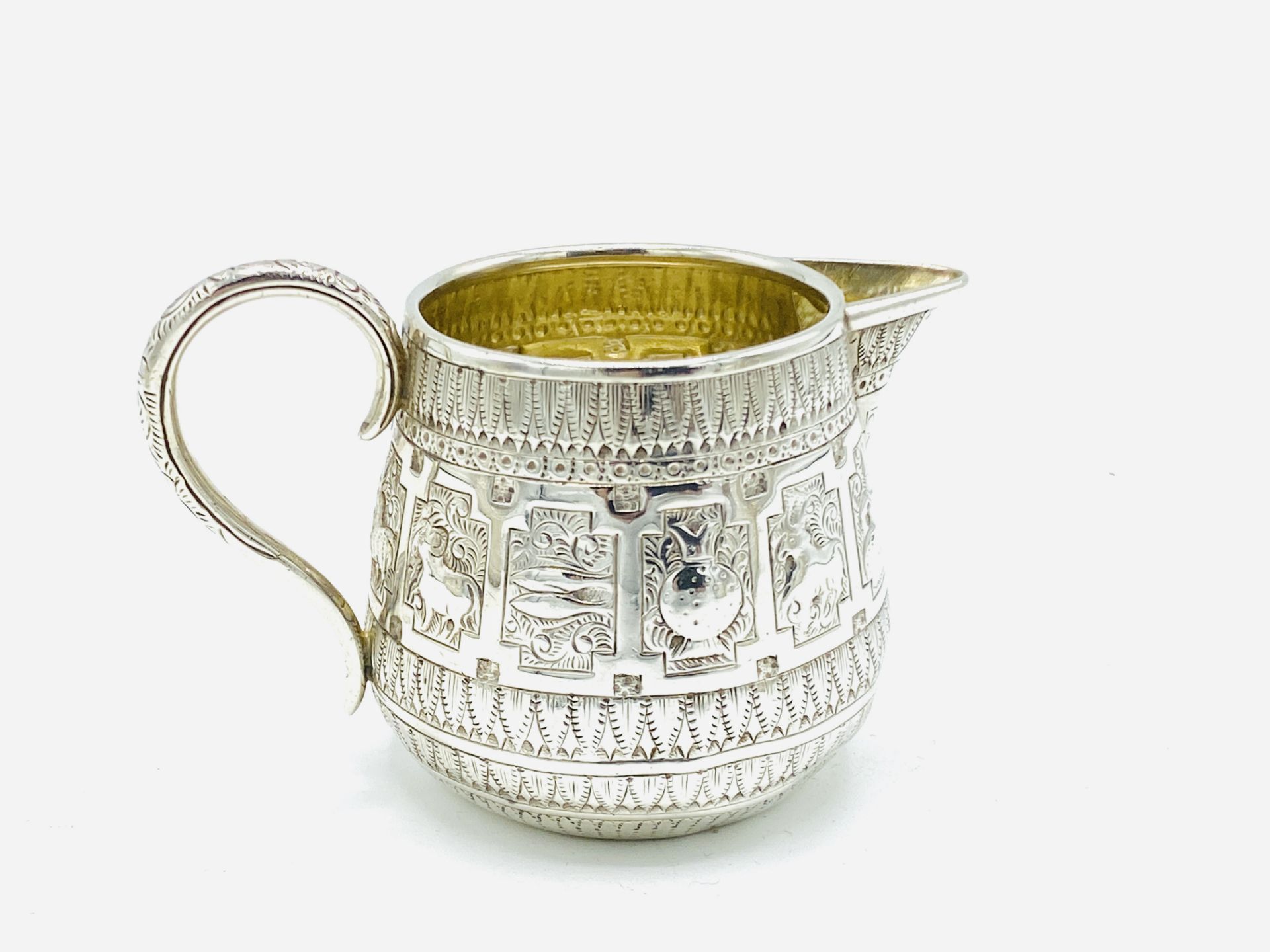 Scottish silver tea service by Hamilton & Inches, hallmarked Edinburgh 1877 - Image 3 of 7