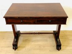 Mahogany occasional table