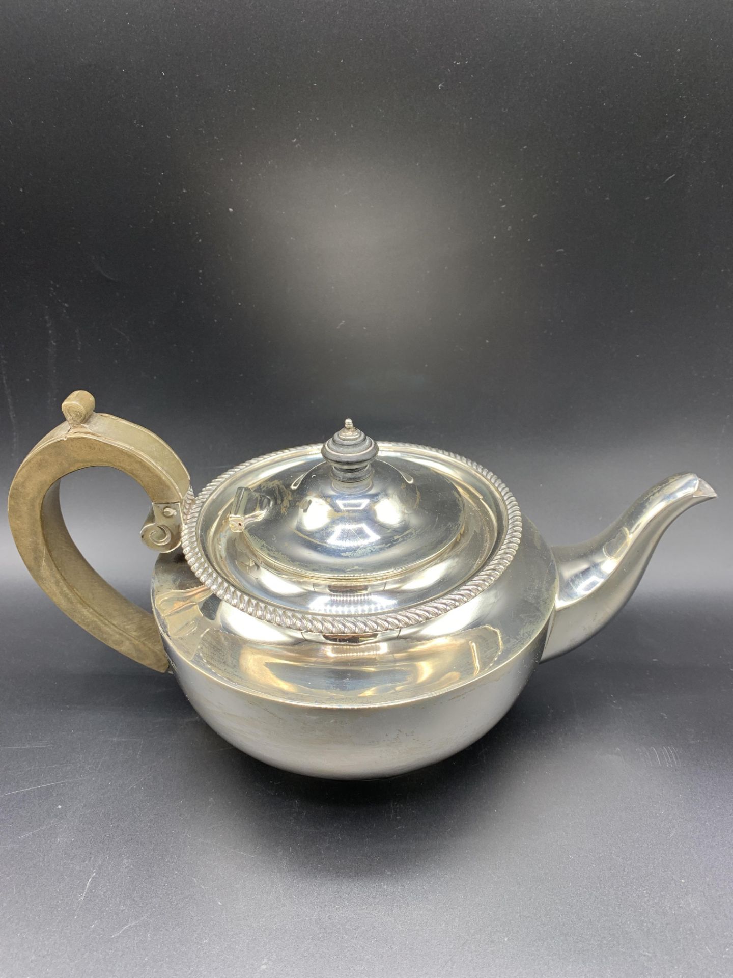 Victorian silver teapot, 1893 - Image 2 of 5