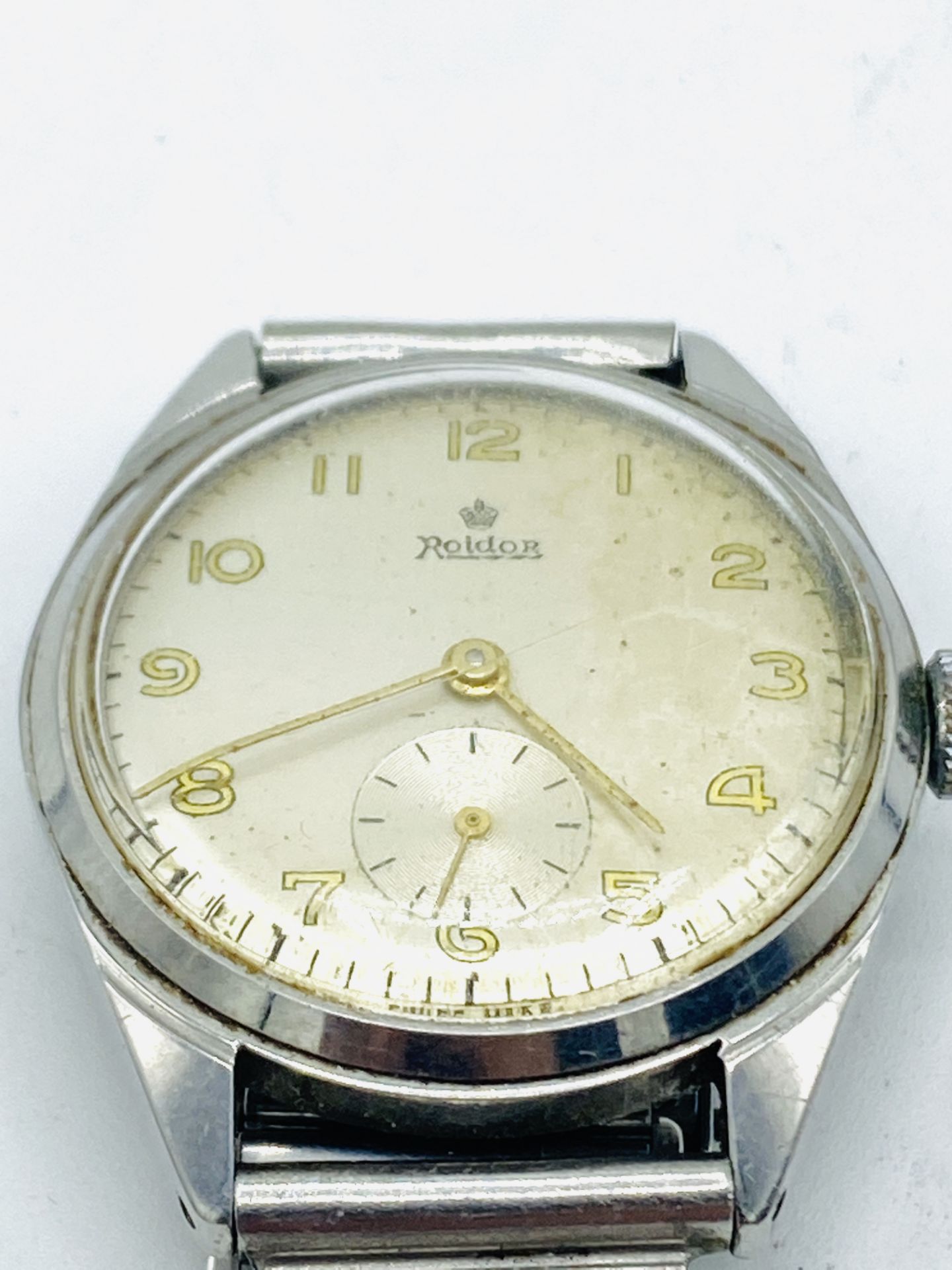 Rolex Oyster manual wind wrist watch, together with a 'Roidor' manual wind wrist watch - Image 5 of 6