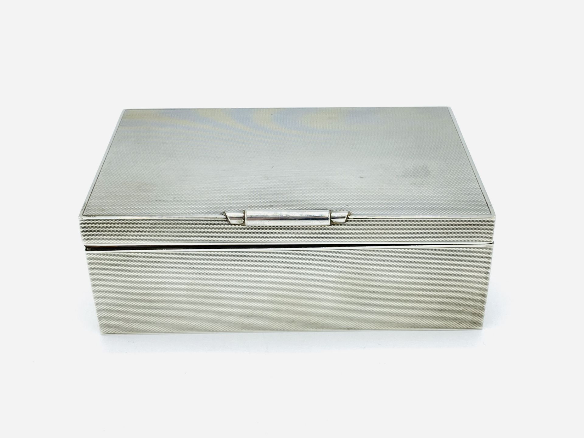 Silver cigarette box, 1964 - Image 2 of 6