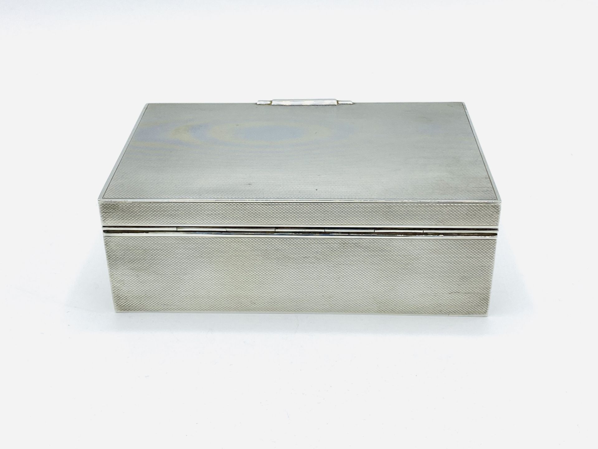 Silver cigarette box, 1964 - Image 4 of 6