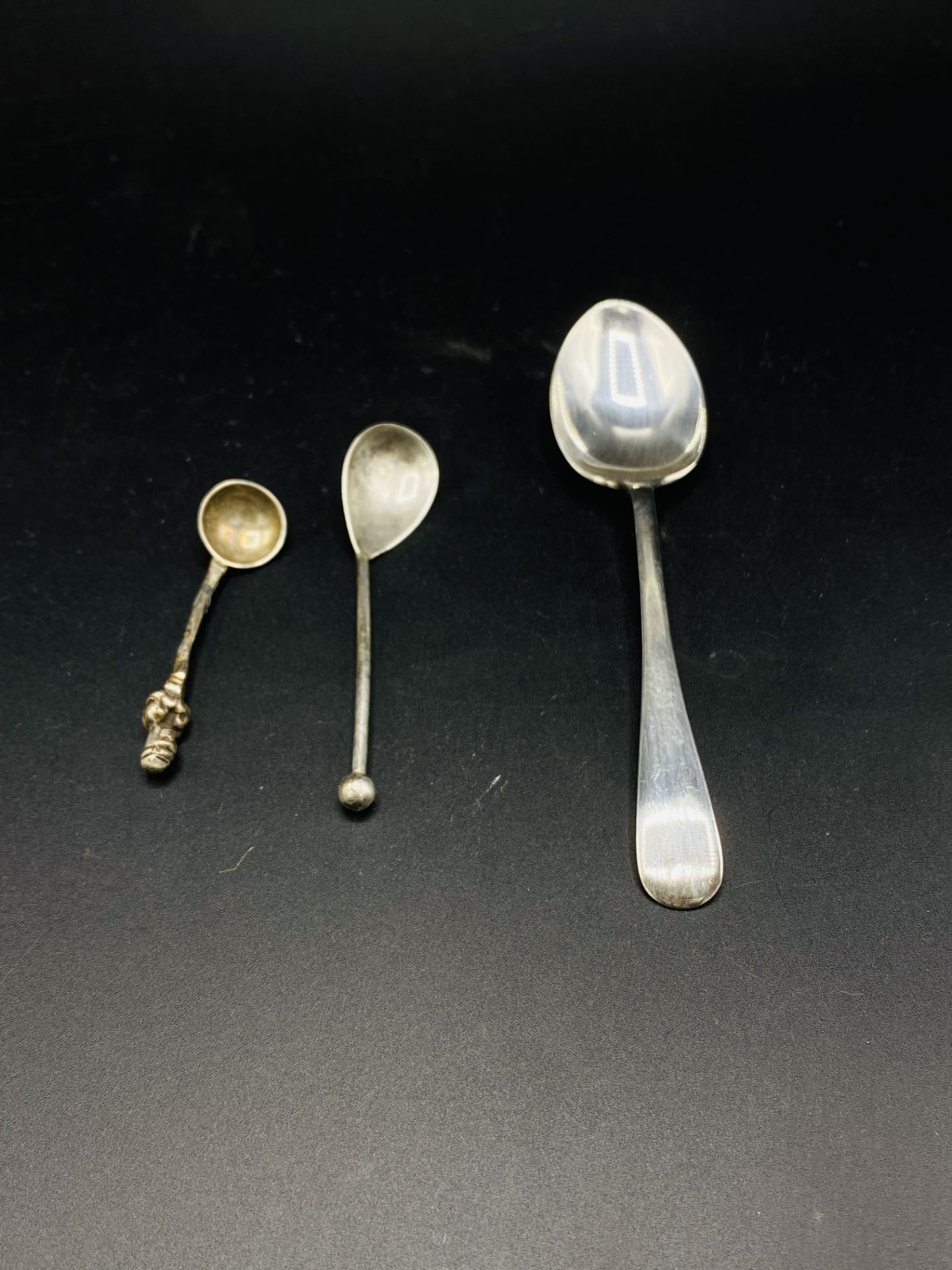Collection of silver cruets and other items - Image 9 of 9