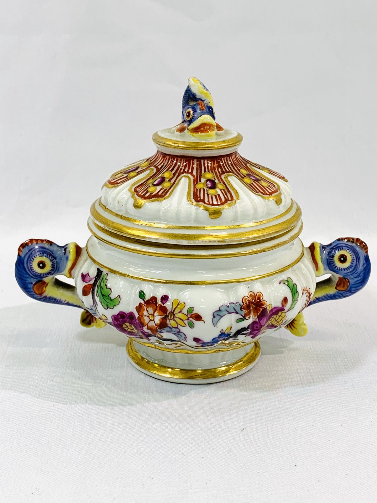 Meissen lidded pot - Image 4 of 5