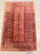 Brown ground rug