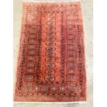 Brown ground rug