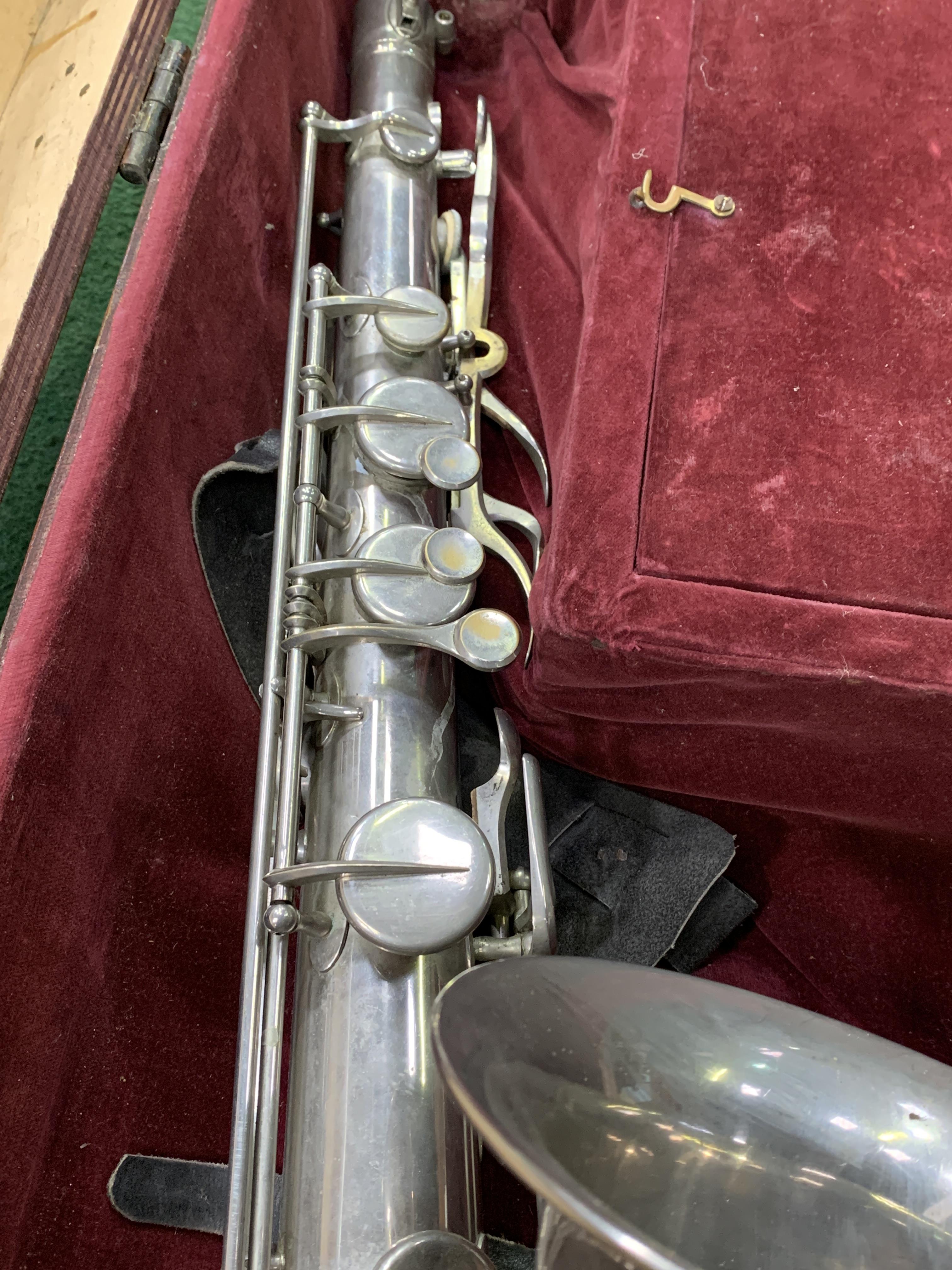 Alfonso Rampone Quarro Novara saxophone. - Image 4 of 5