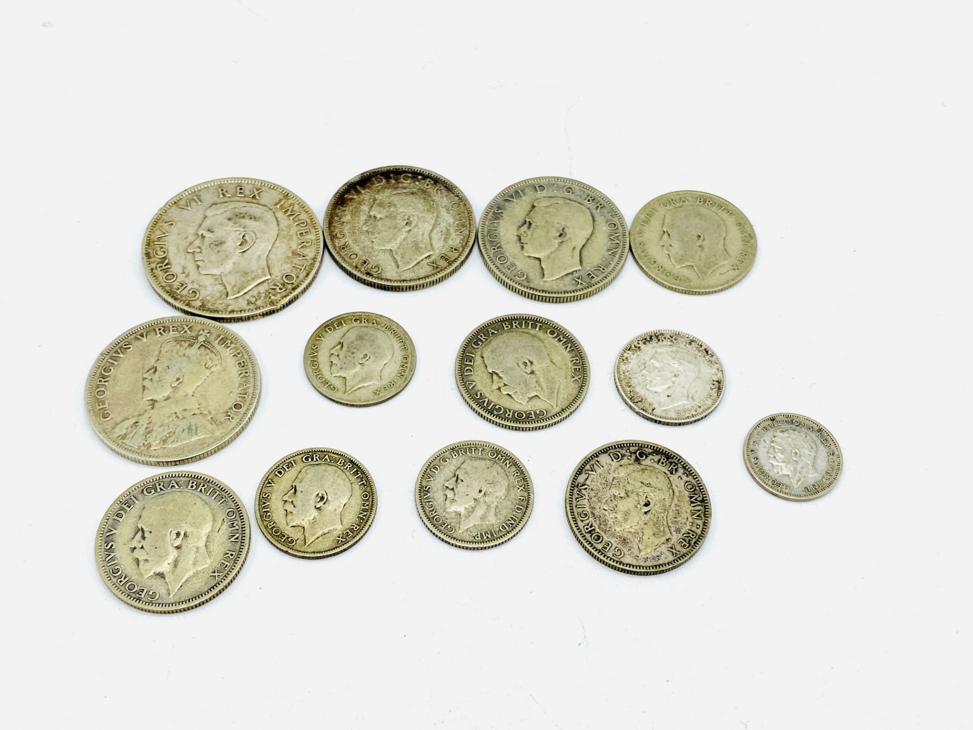 Collection of GB silver coins, mainly Victorian - Image 2 of 3