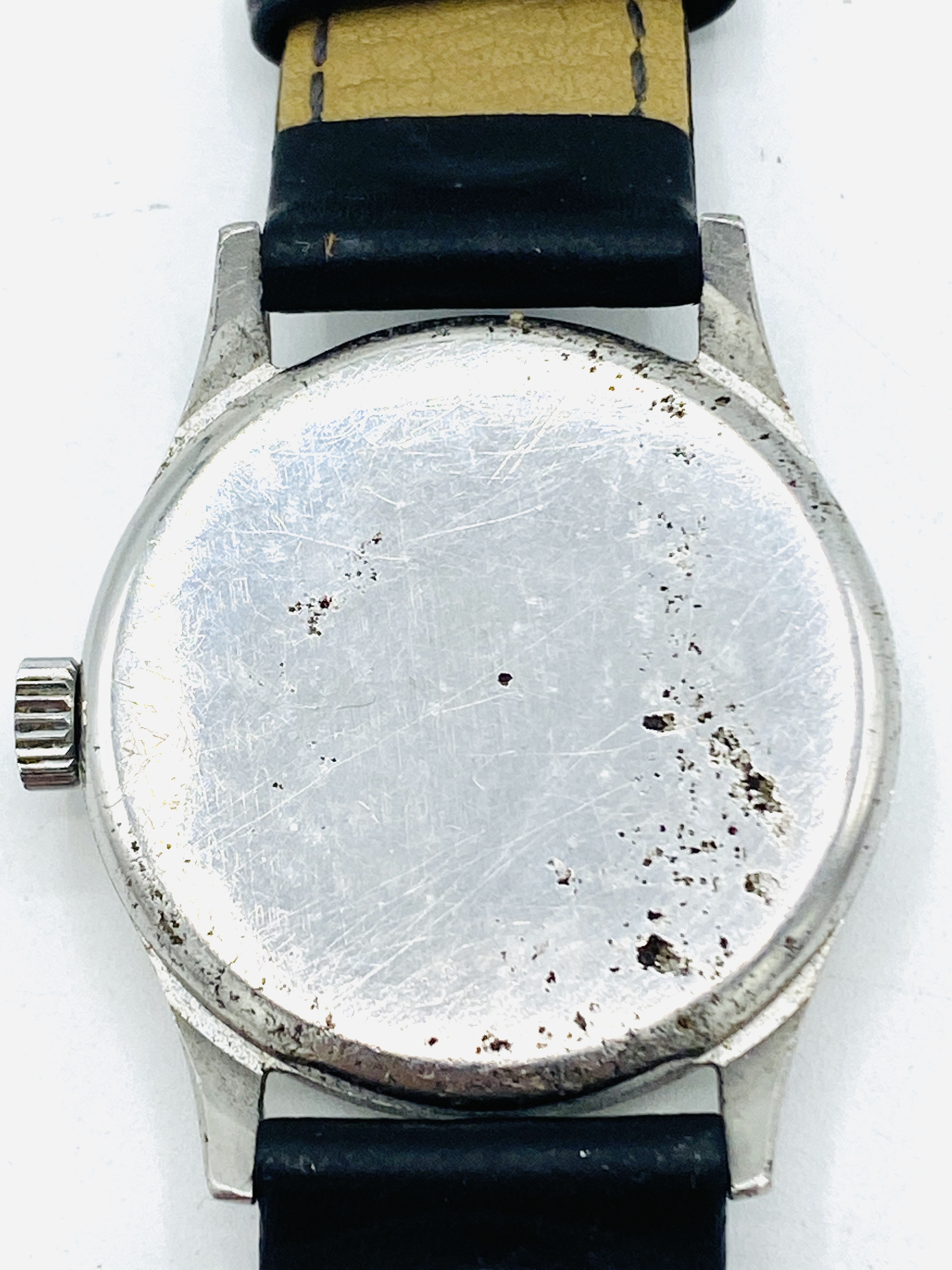 1950 Omega calibre 265 15 jewels wrist watch, going - Image 2 of 4