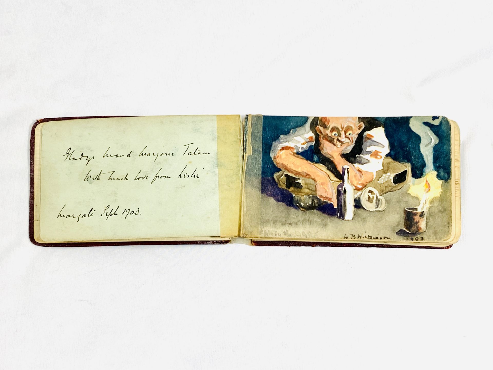 Early 20th century autograph book - Image 2 of 5
