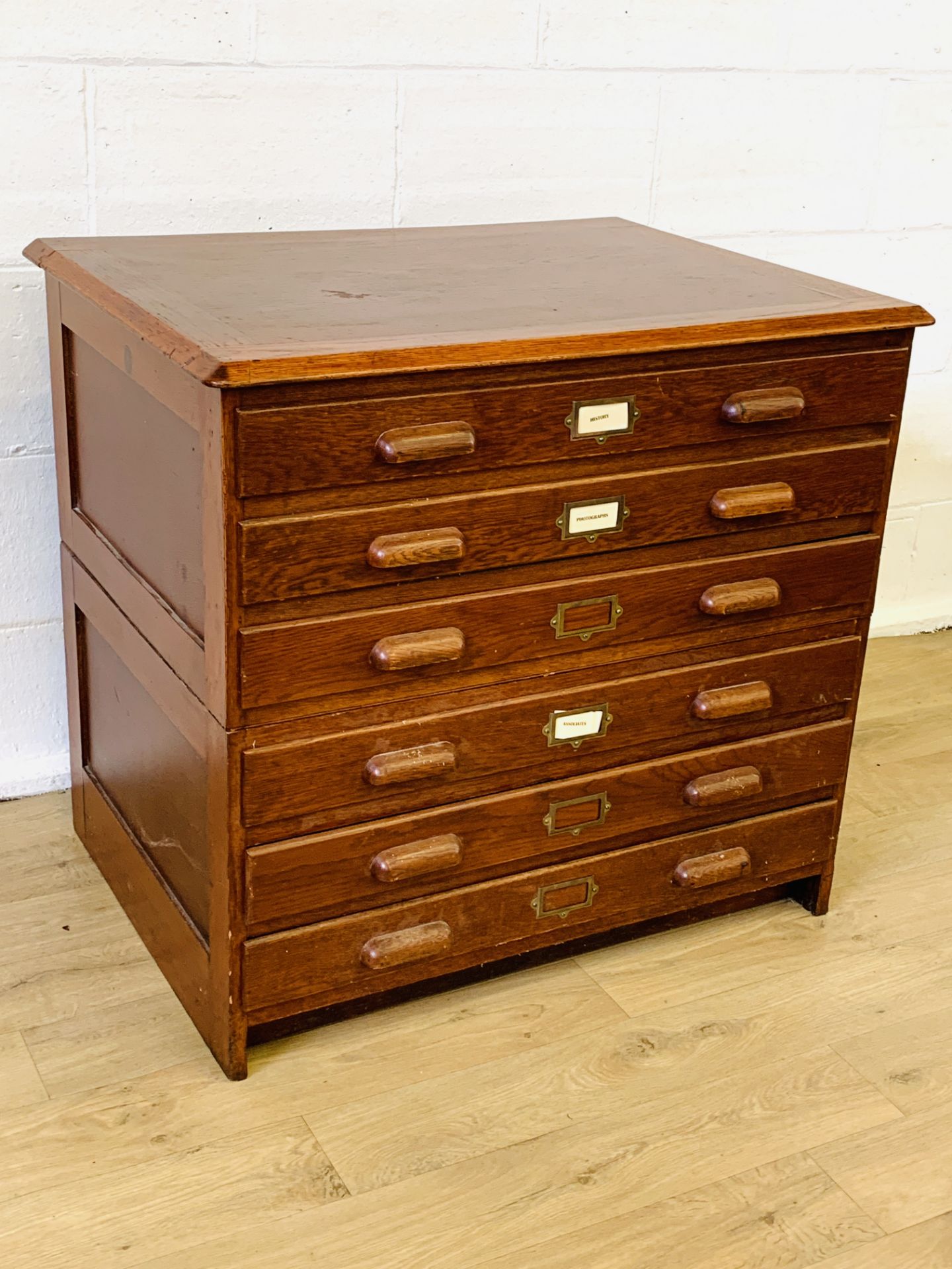 Pine plan chest. This item carries VAT. - Image 2 of 5