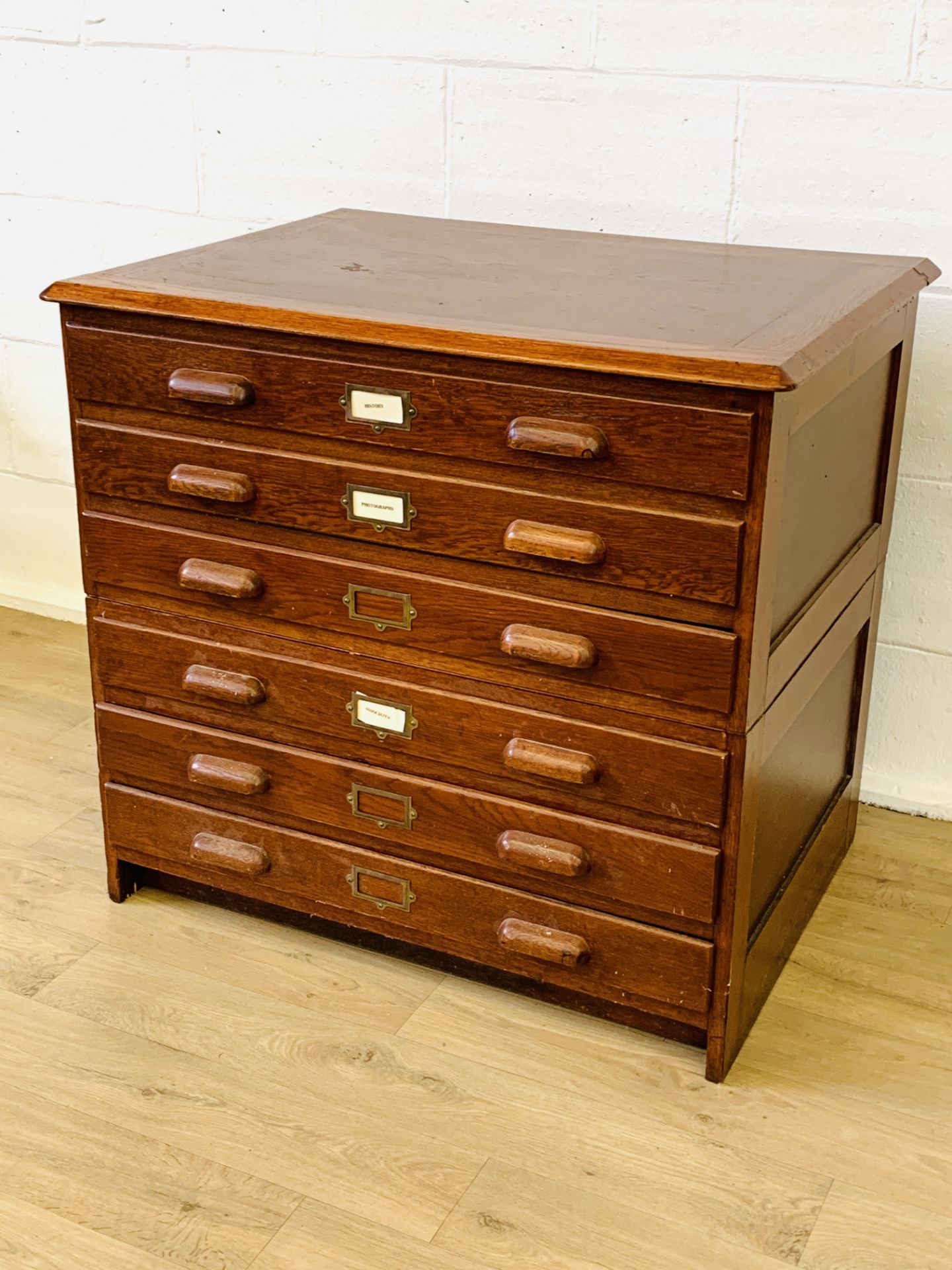 Pine plan chest. This item carries VAT. - Image 3 of 5