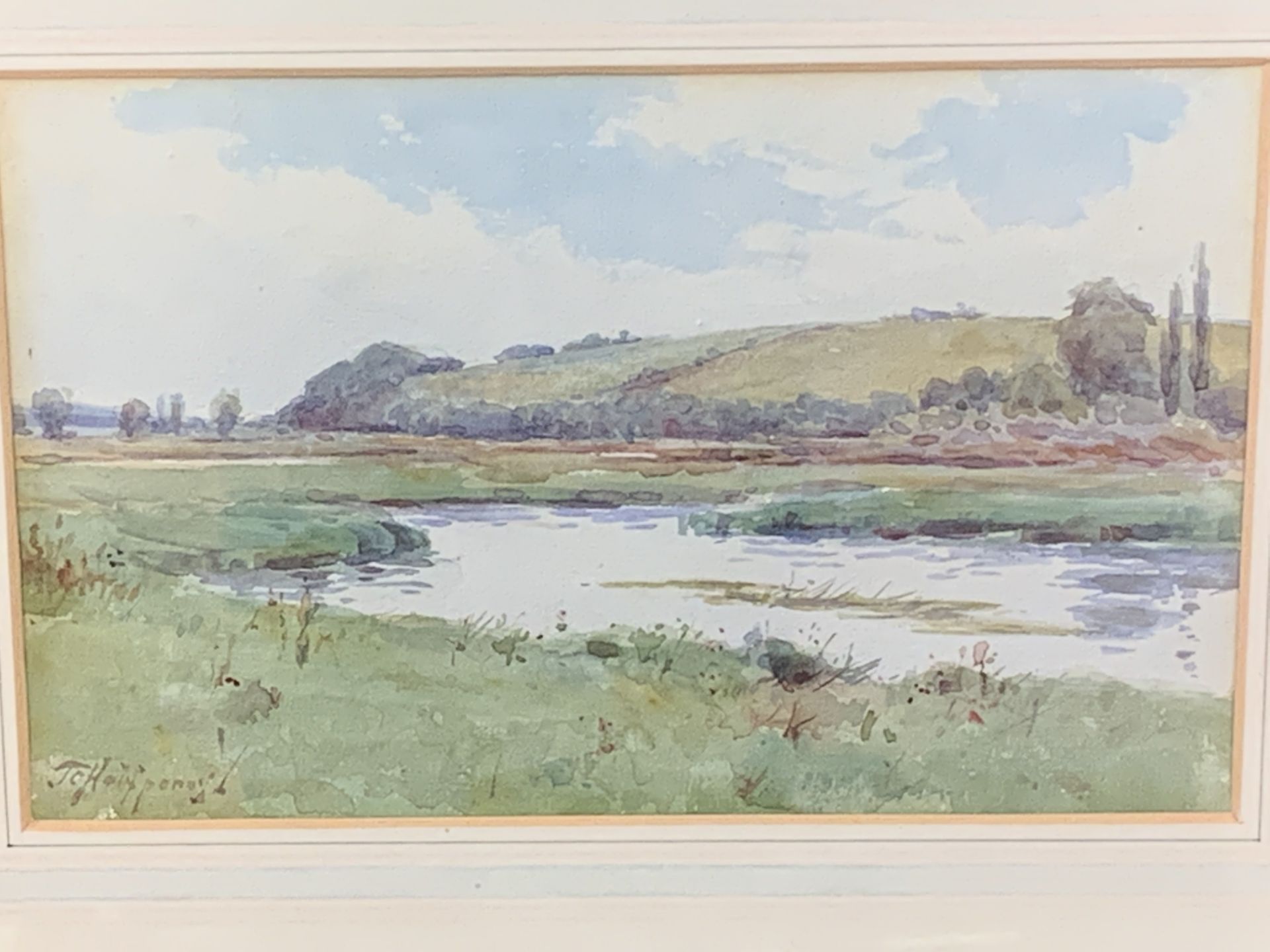 Watercolour of the River Test - Bild 4 aus 4