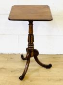 Mahogany side table