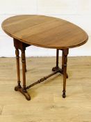 Mahogany drop leaf table