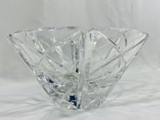 Orrefors glass bowl,
