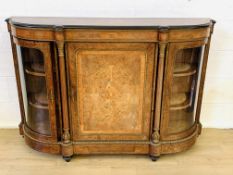 Walnut credenza