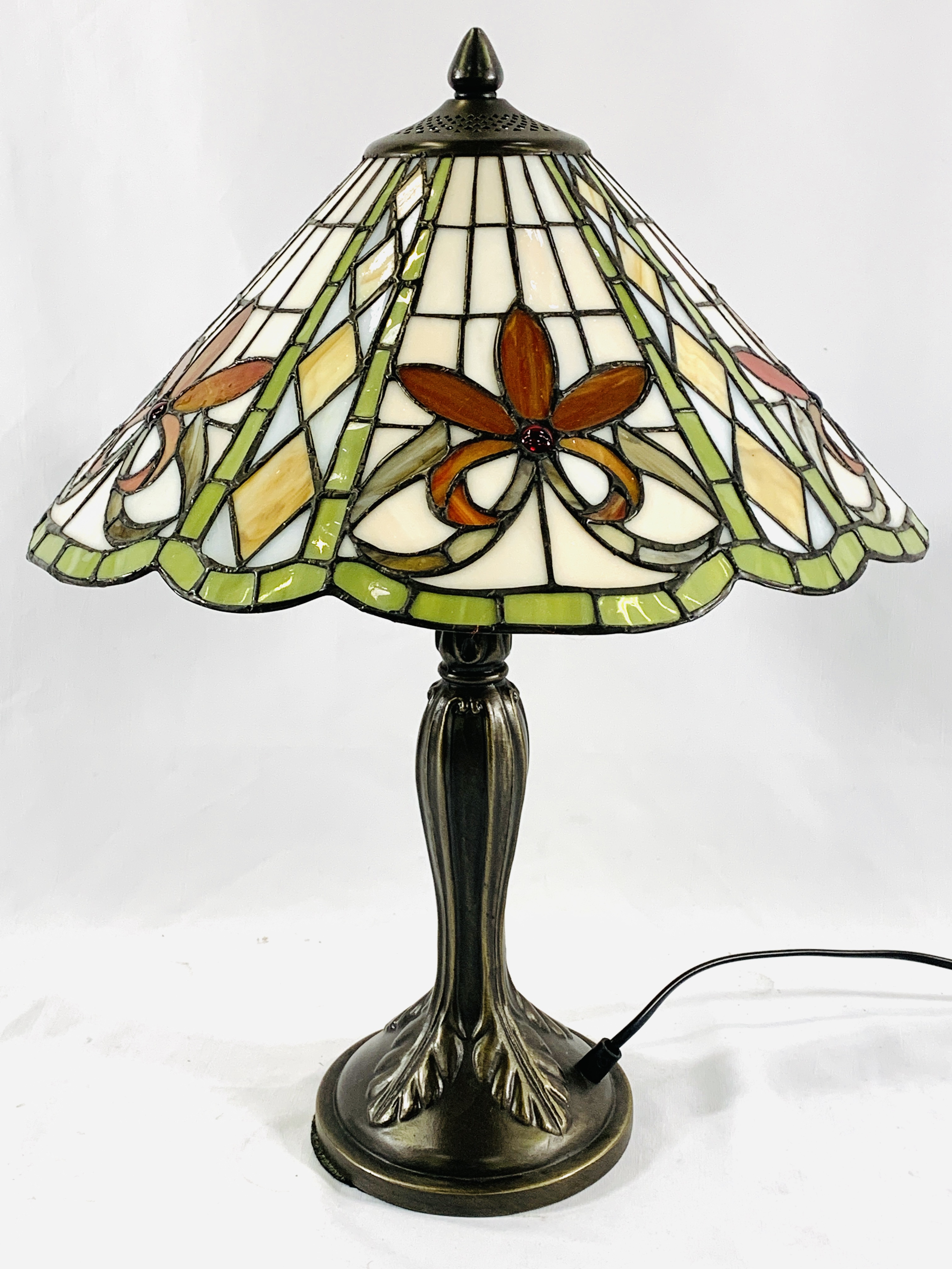 Tiffany style table lamp