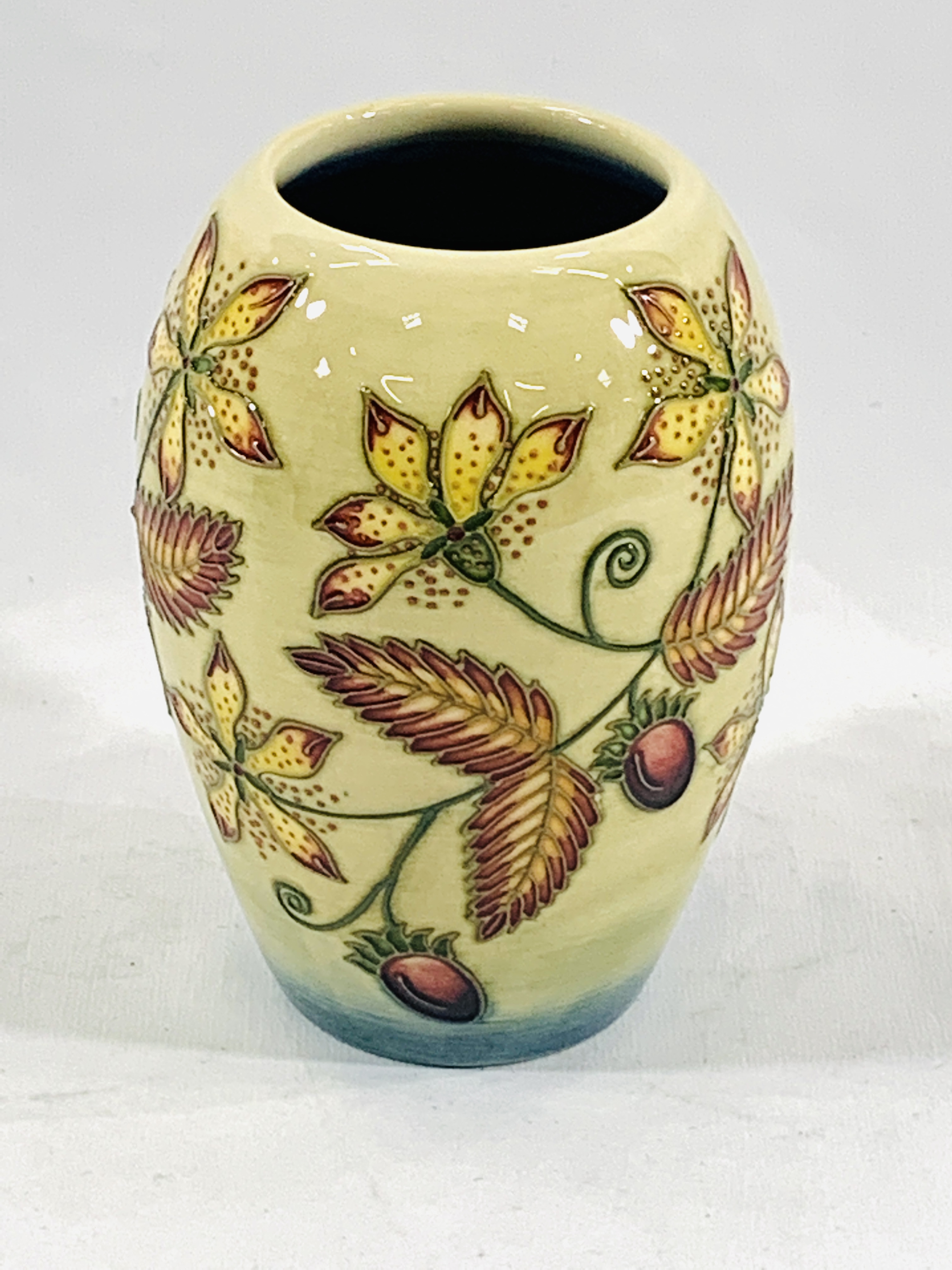 Boxed Moorcroft vase - Image 4 of 4