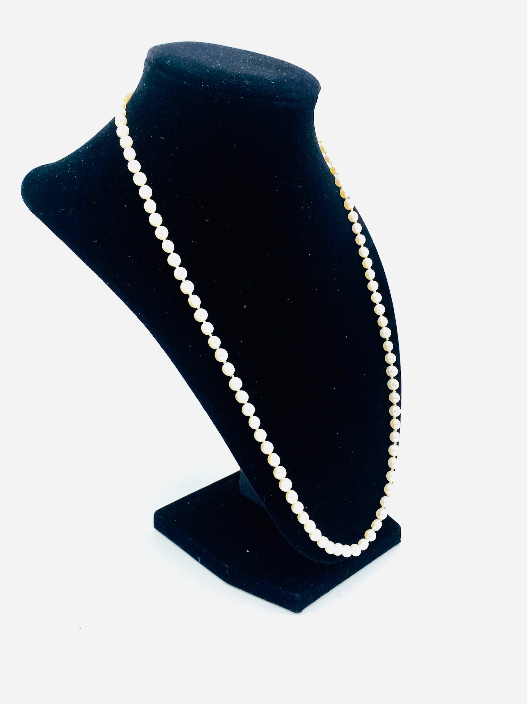 Vintage pearl necklace - Image 4 of 6