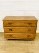 Ercol chest of drawers