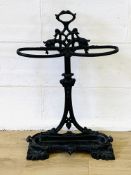 Cast iron umbrella stand