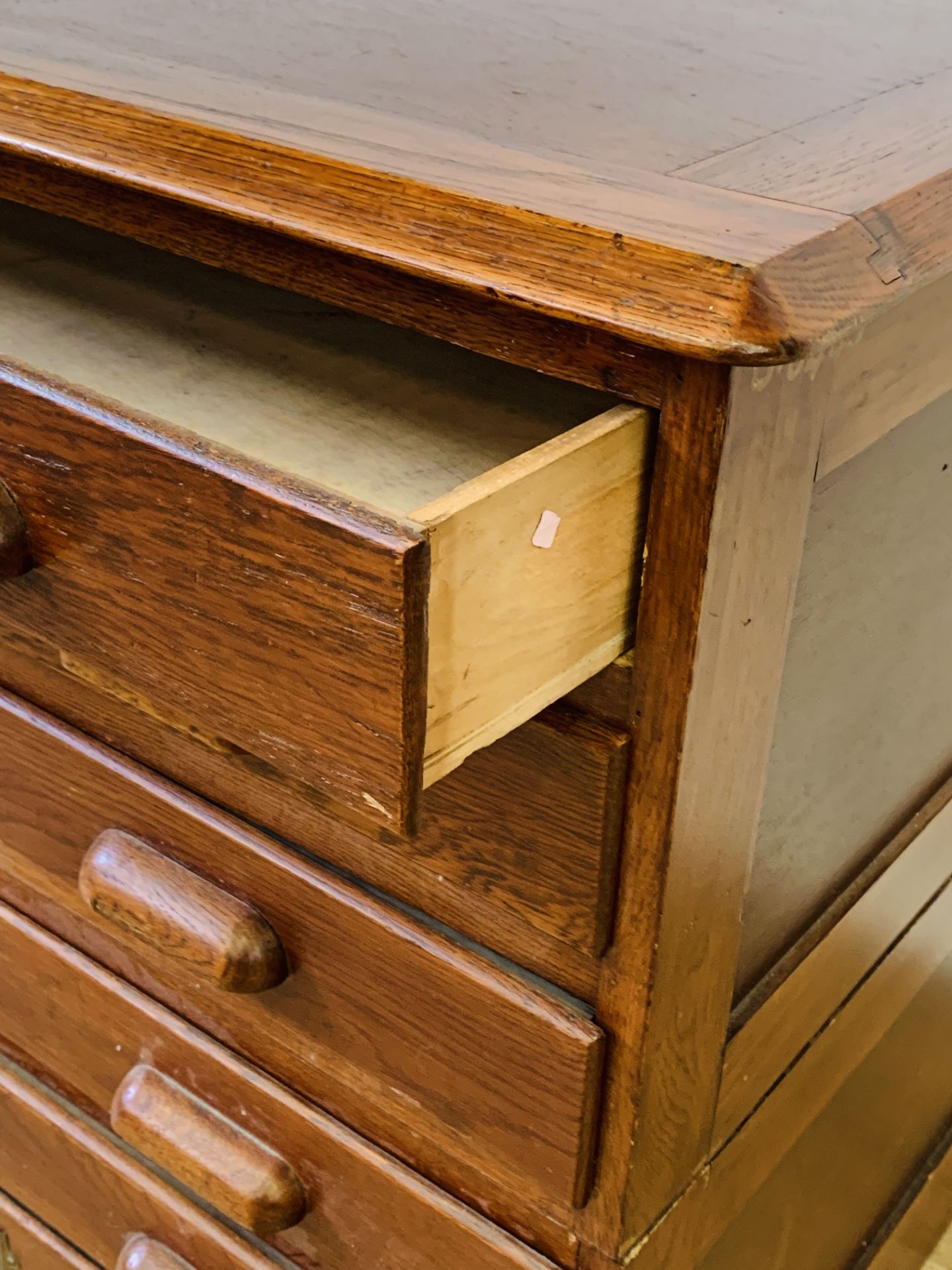 Pine plan chest. This item carries VAT. - Image 4 of 5