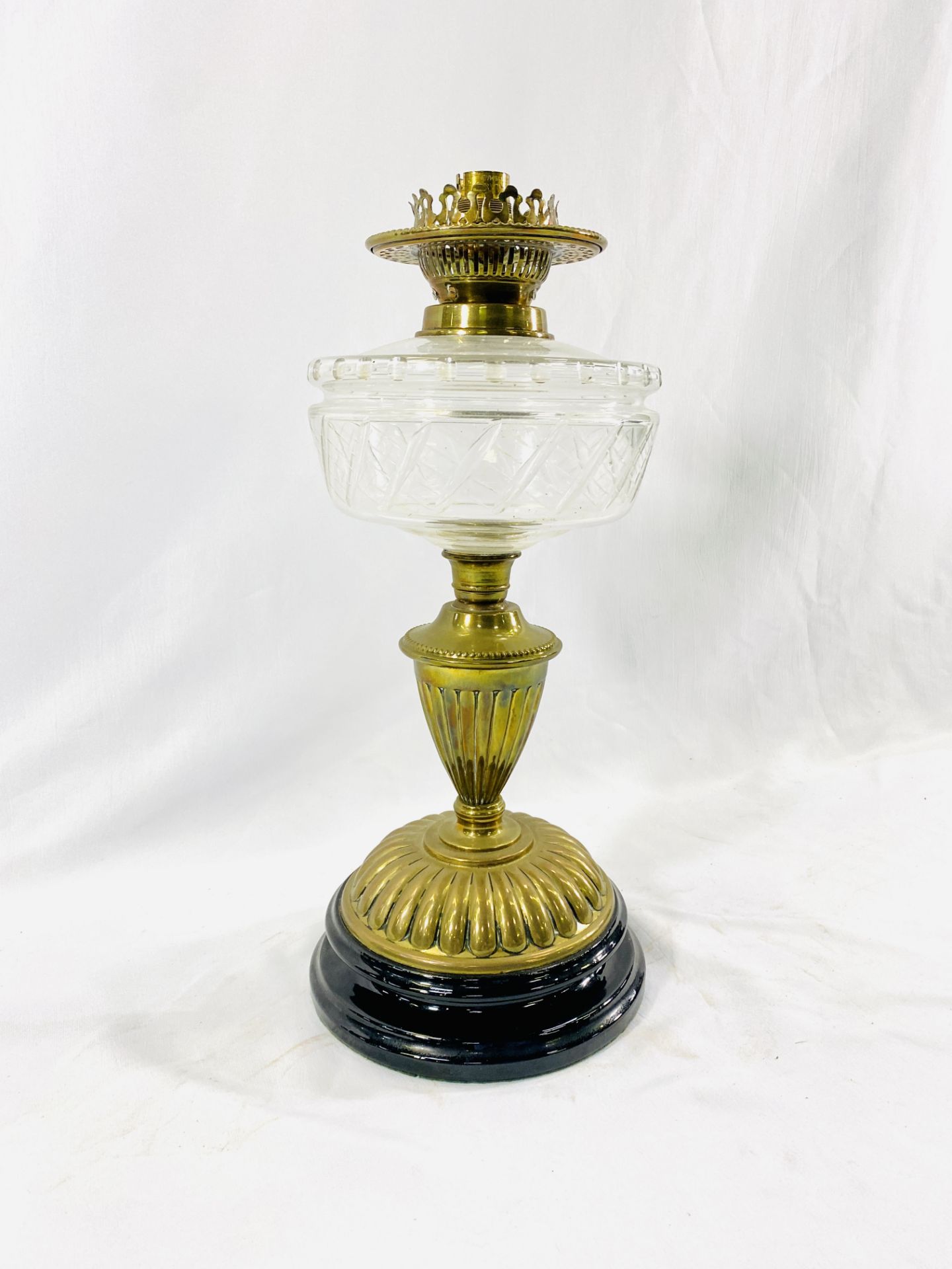 Brass electric lamp - Image 2 of 5