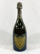 Bottle of Dom Perignon champagne