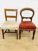 Two dining chairs