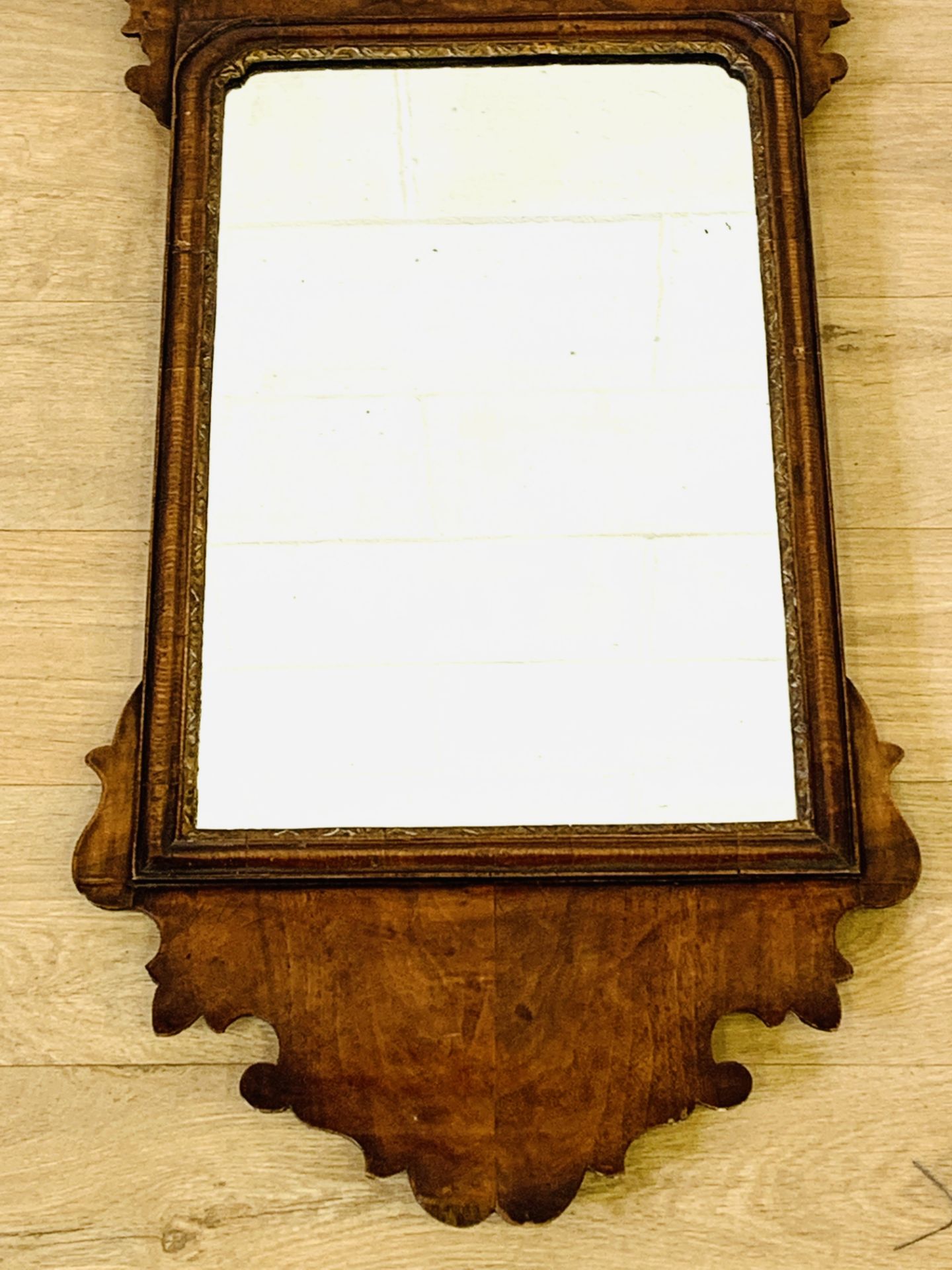 18th century fret cut mirror - Image 3 of 4